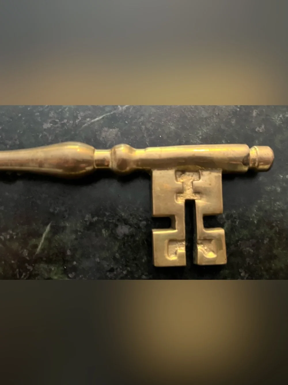 Solid Brass Skeleton Key Bottle Opener / Bermuda's Fairmount Southampton's 50th